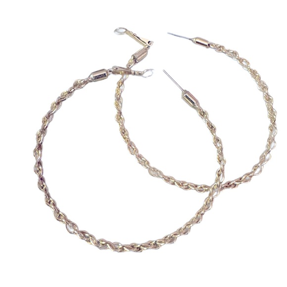 No Brand Jewelry - No Brand Gold Hoop Earrings